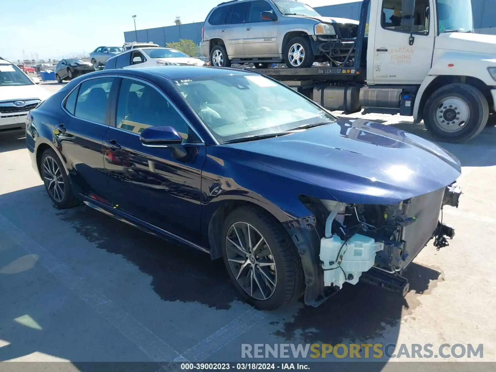 1 Photograph of a damaged car 4T1T11AKXNU644293 TOYOTA CAMRY 2022