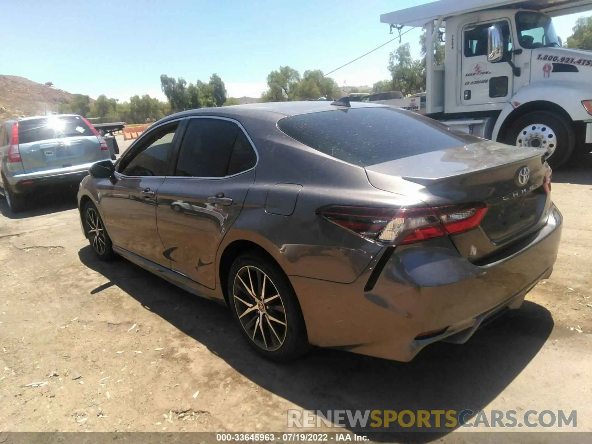 3 Photograph of a damaged car 4T1T11AKXNU680081 TOYOTA CAMRY 2022