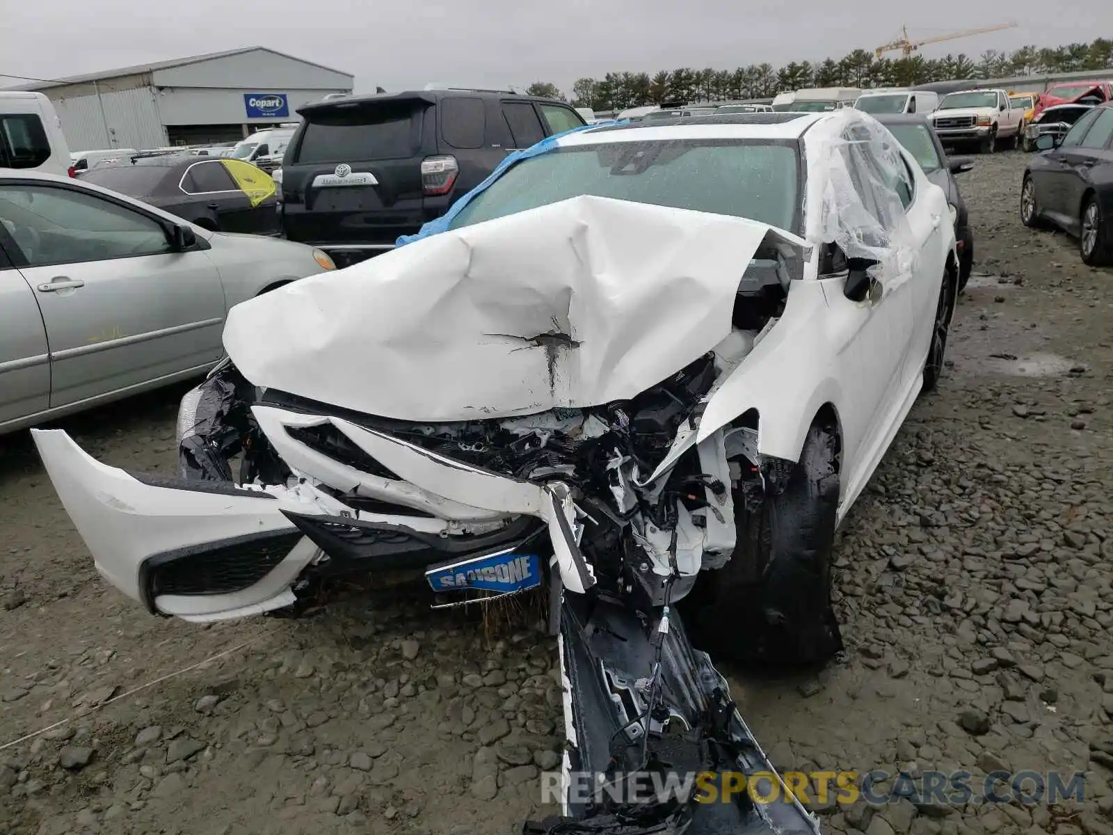 10 Photograph of a damaged car 4T1T11BK6NU048046 TOYOTA CAMRY 2022