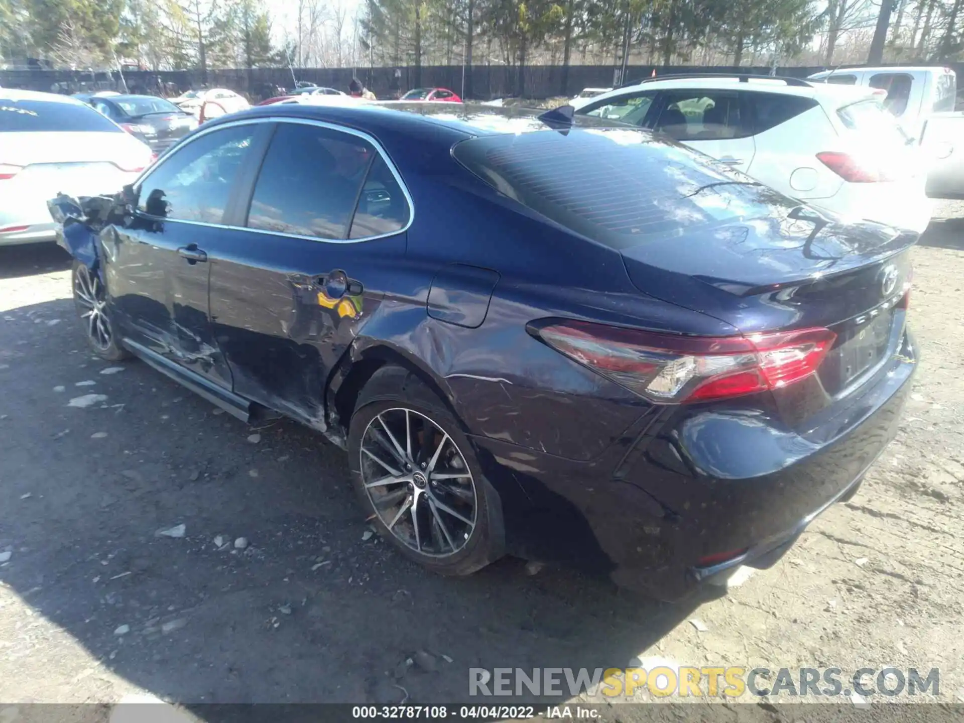 3 Photograph of a damaged car 4T1T11BK7NU053188 TOYOTA CAMRY 2022