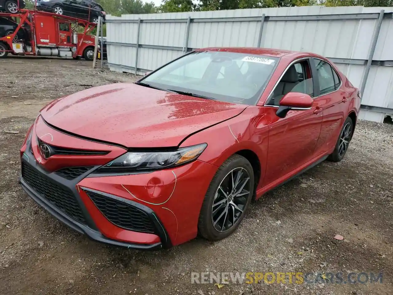 9 Фотография поврежденного автомобиля 4T1T11BK9NU061759 TOYOTA CAMRY 2022