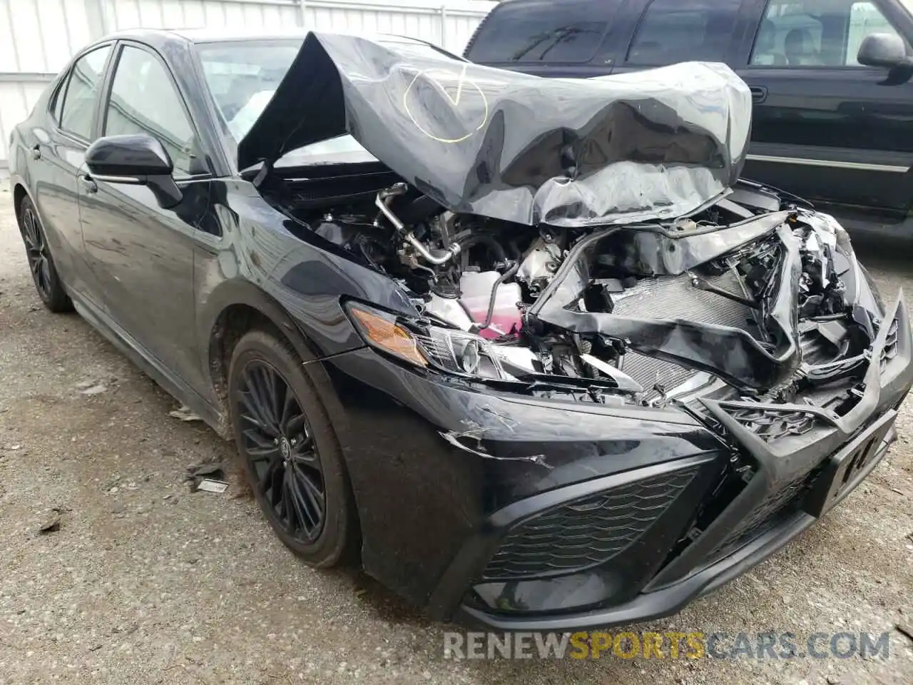 1 Photograph of a damaged car 4T1T31AK3NU037873 TOYOTA CAMRY 2022