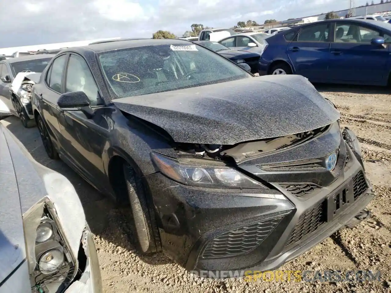 1 Photograph of a damaged car 4T1T31AK6NU033994 TOYOTA CAMRY 2022