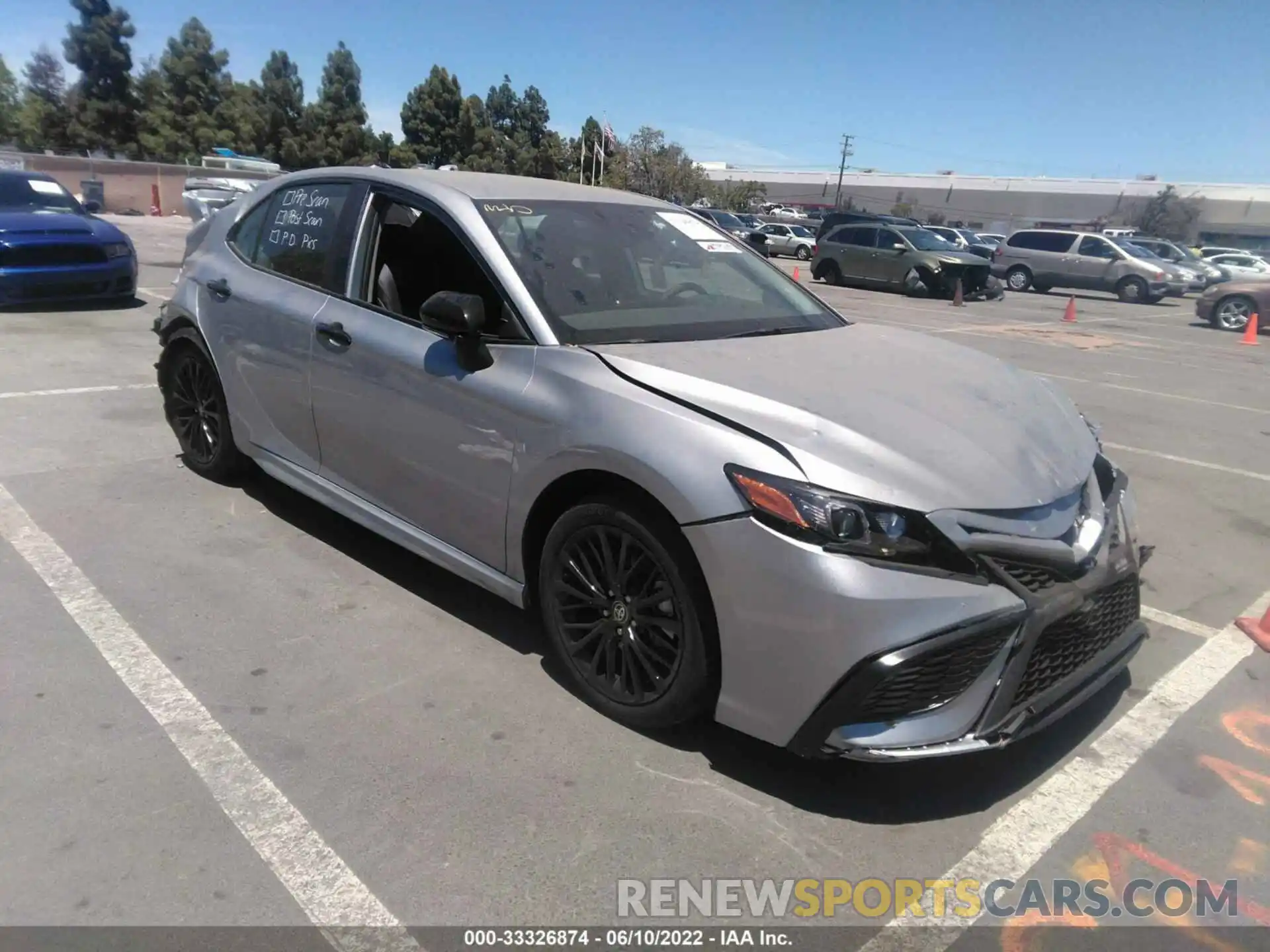 1 Photograph of a damaged car 4T1T31AK9NU038395 TOYOTA CAMRY 2022