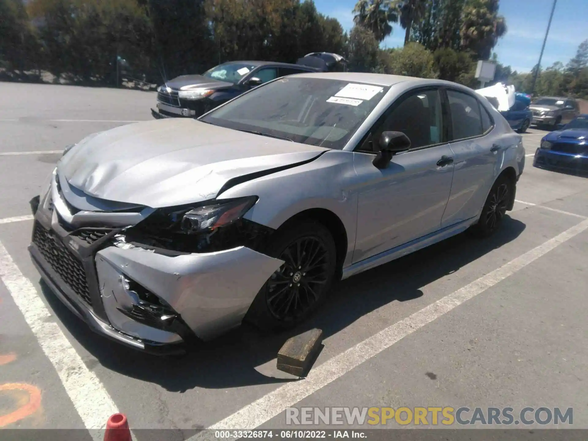 2 Photograph of a damaged car 4T1T31AK9NU038395 TOYOTA CAMRY 2022