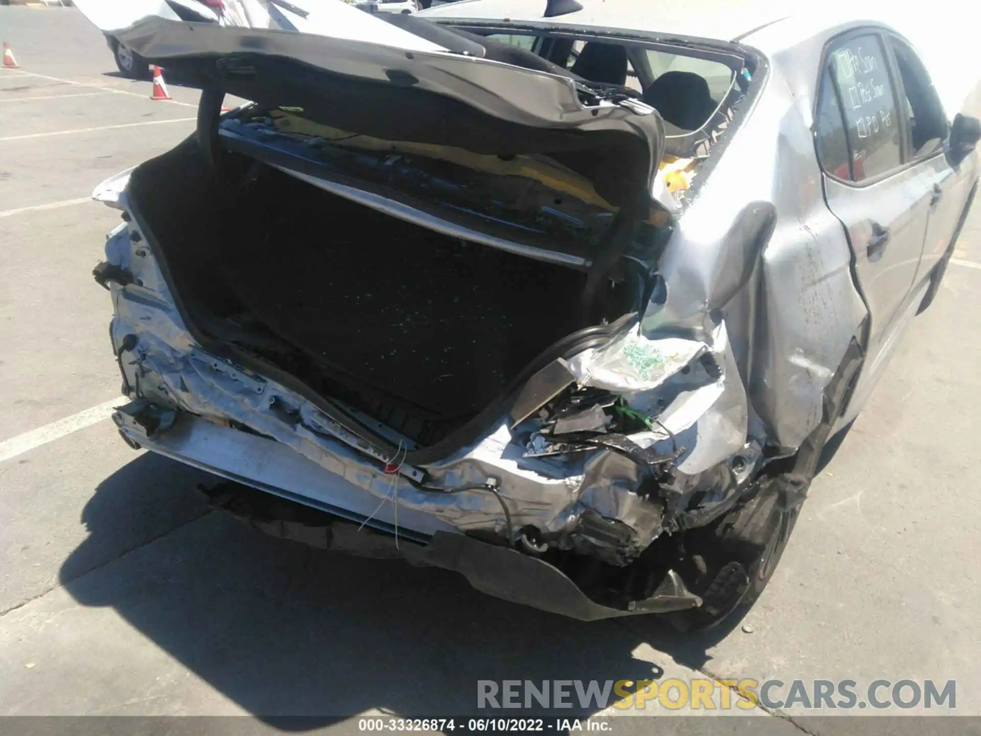 6 Photograph of a damaged car 4T1T31AK9NU038395 TOYOTA CAMRY 2022