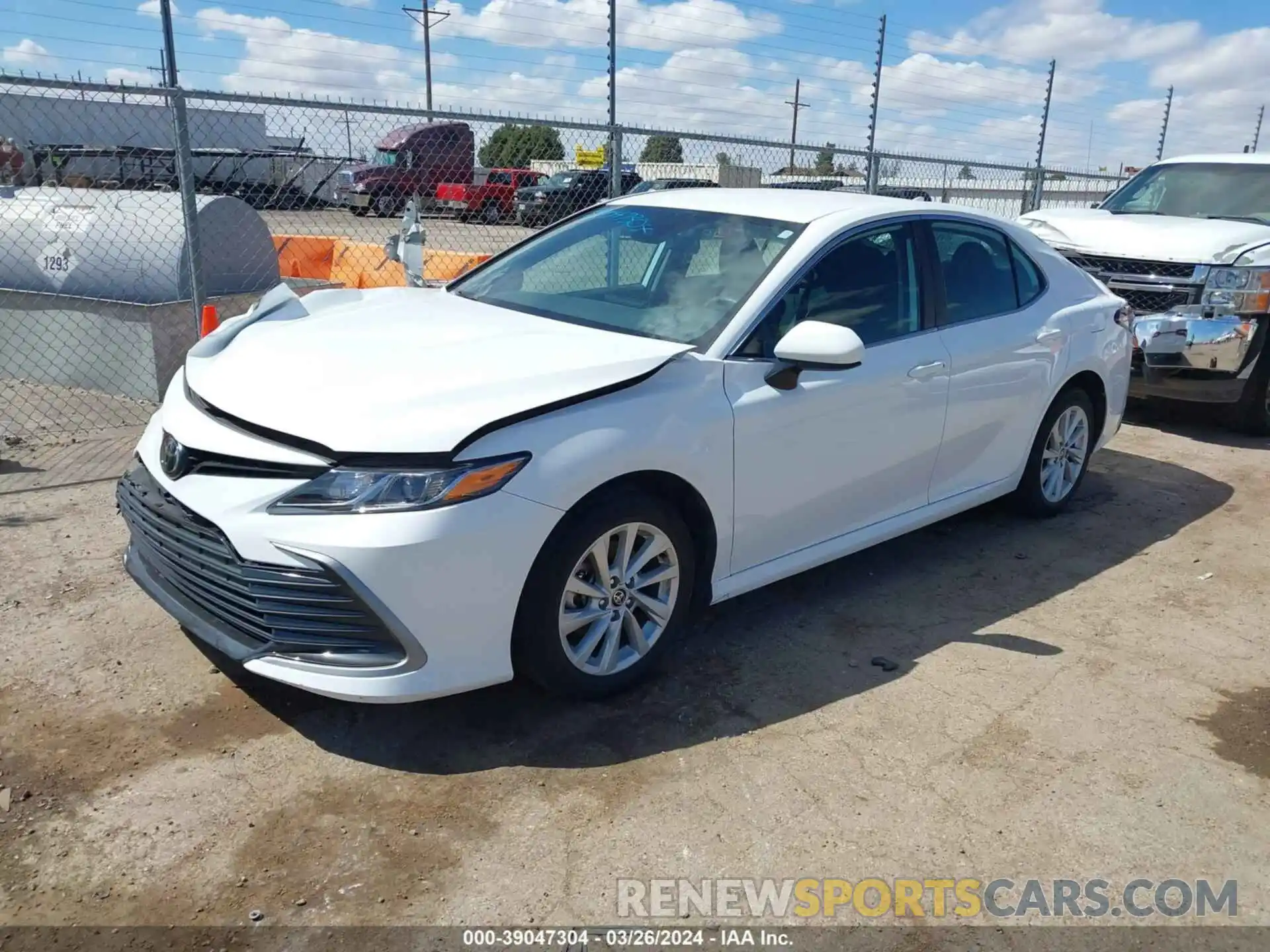 2 Photograph of a damaged car 4T1C11AK0PU719473 TOYOTA CAMRY 2023