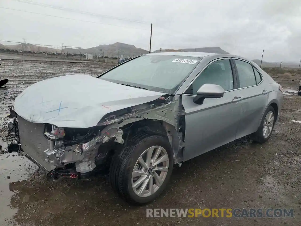 1 Photograph of a damaged car 4T1C11AK3PU828462 TOYOTA CAMRY 2023