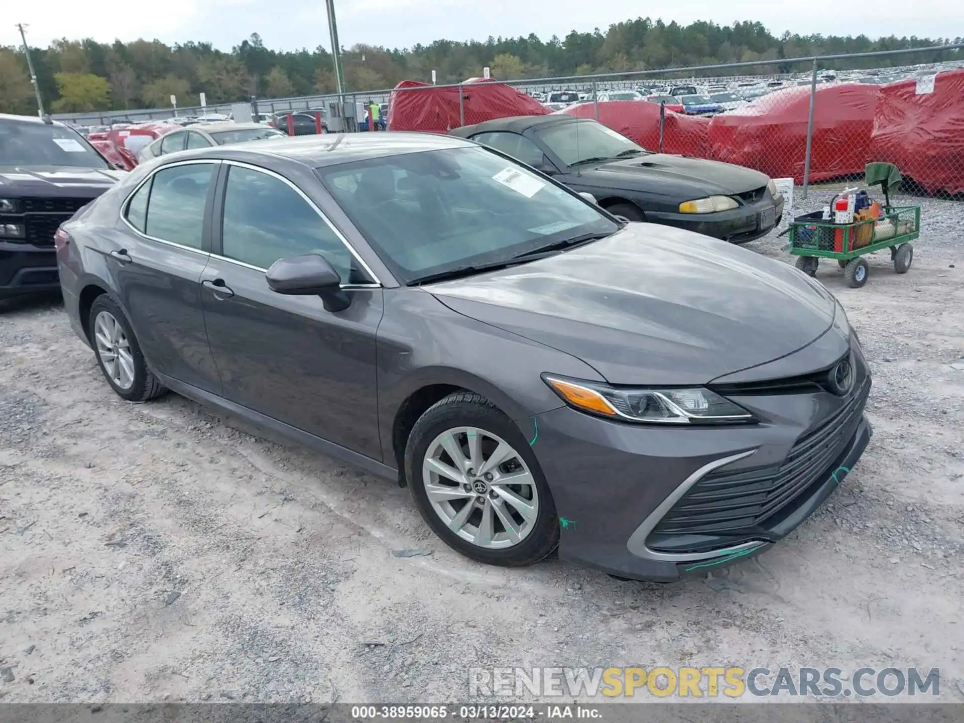 1 Photograph of a damaged car 4T1C11AK7PU723908 TOYOTA CAMRY 2023