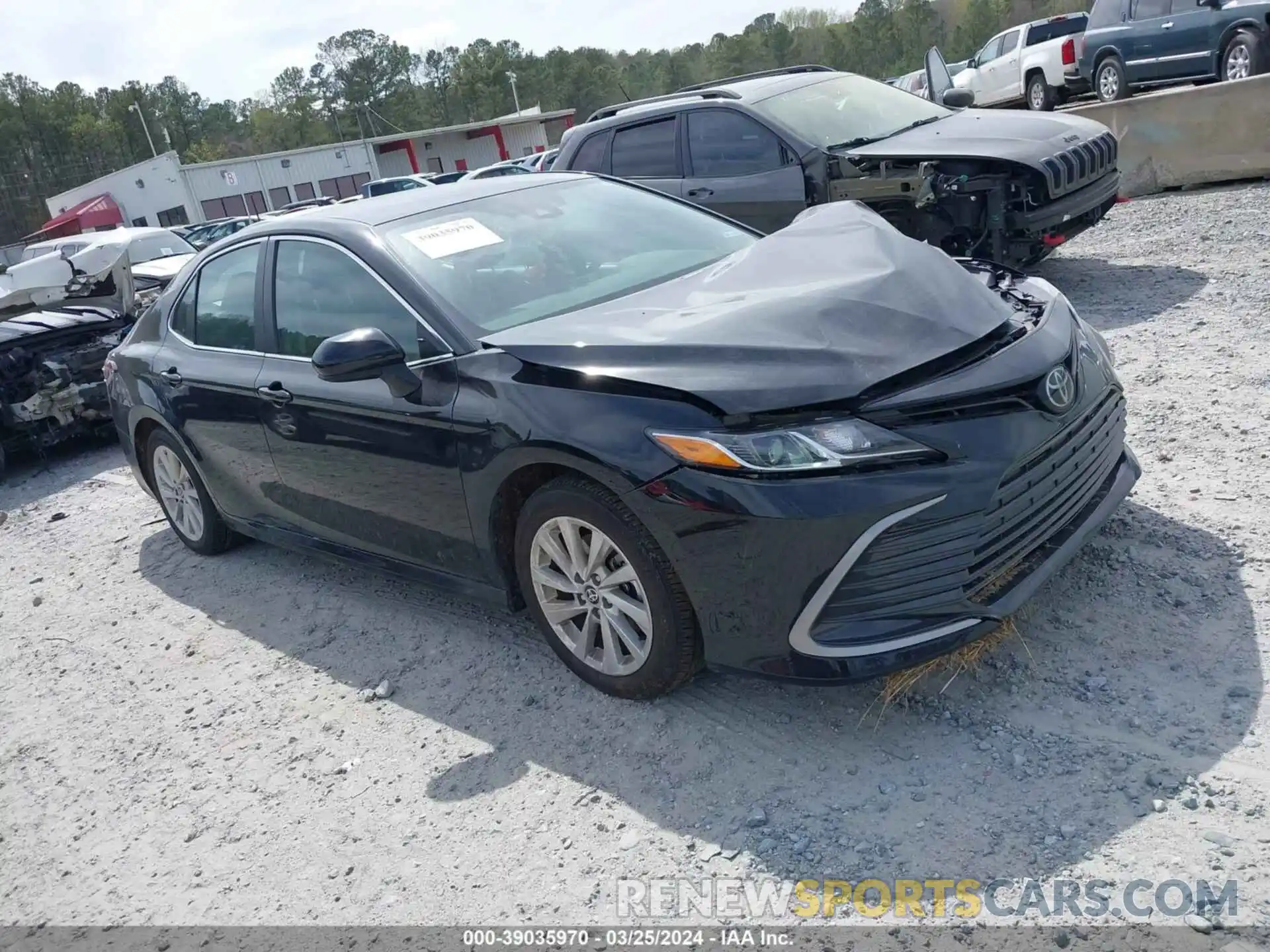 1 Photograph of a damaged car 4T1C11AK7PU801426 TOYOTA CAMRY 2023