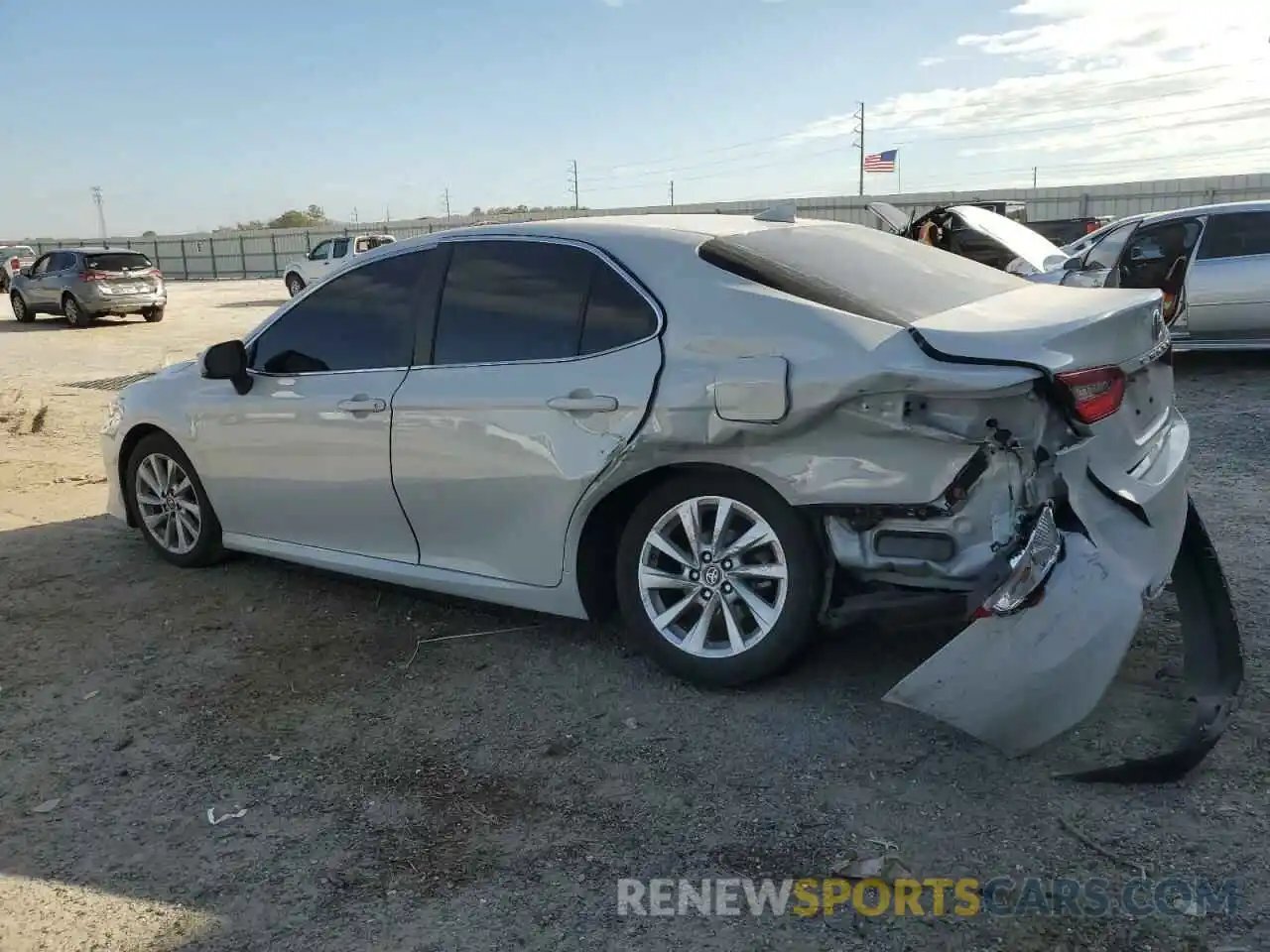 2 Photograph of a damaged car 4T1C11AK9PU090067 TOYOTA CAMRY 2023