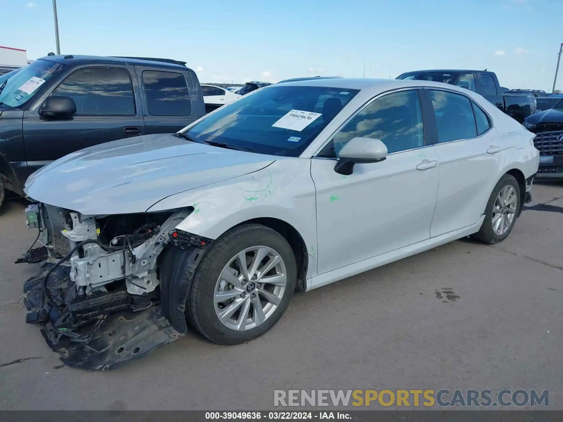 2 Photograph of a damaged car 4T1C11AKXPU149983 TOYOTA CAMRY 2023