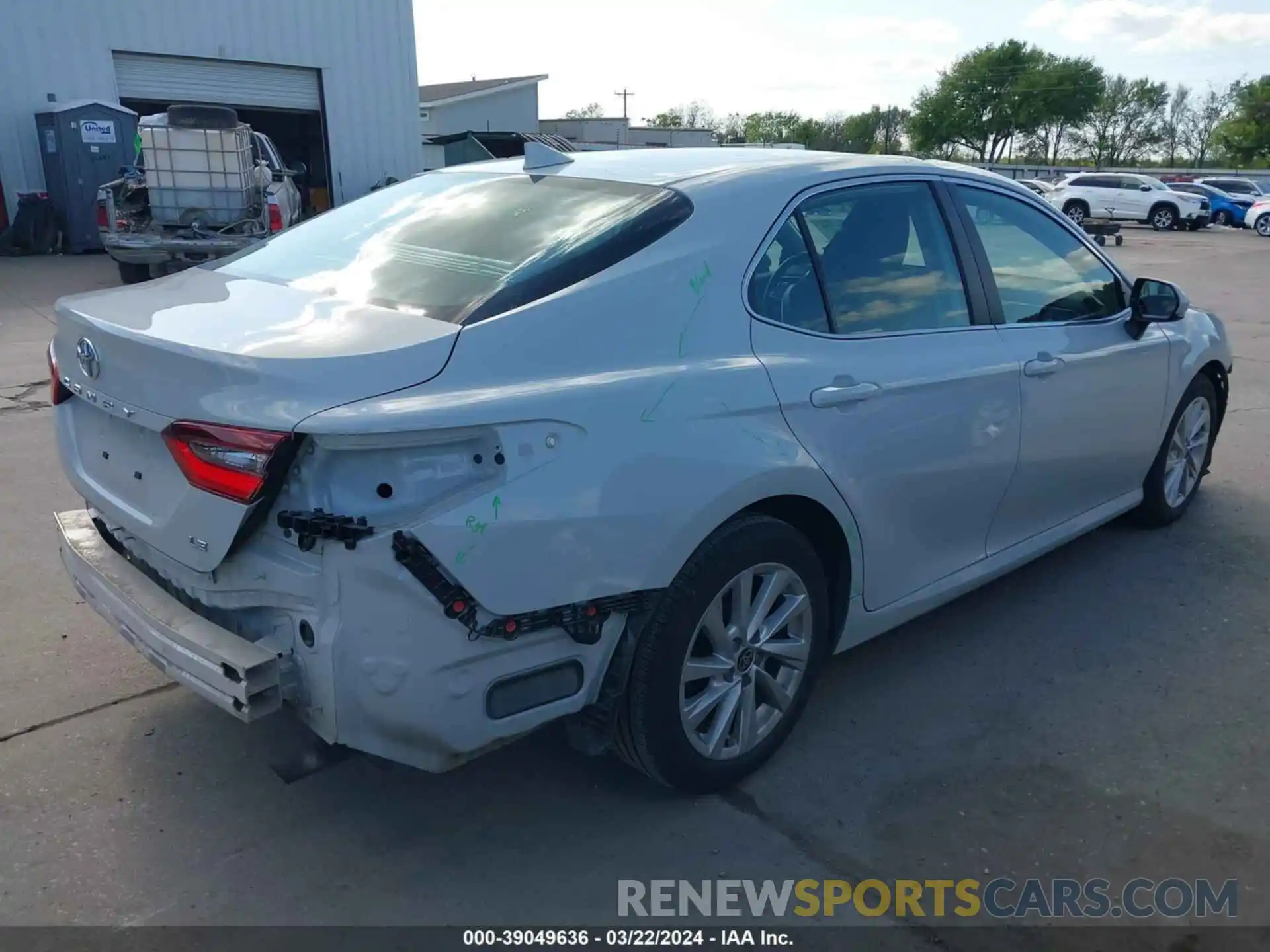 4 Photograph of a damaged car 4T1C11AKXPU149983 TOYOTA CAMRY 2023