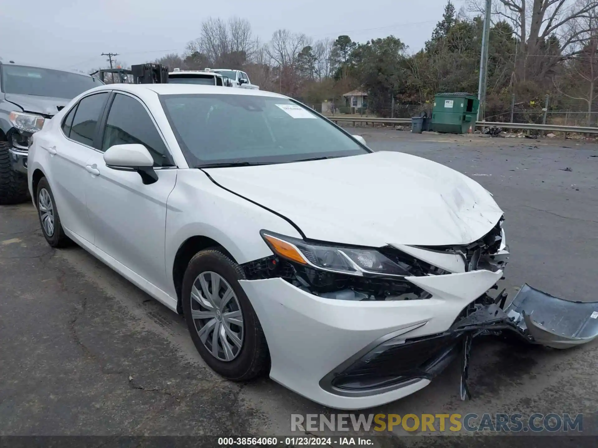 1 Photograph of a damaged car 4T1C31AK6PU614236 TOYOTA CAMRY 2023