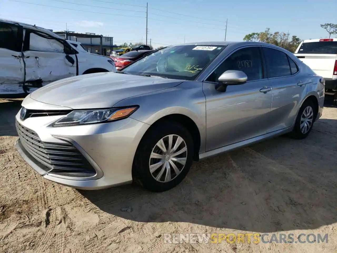 1 Photograph of a damaged car 4T1C31AK9PU602159 TOYOTA CAMRY 2023