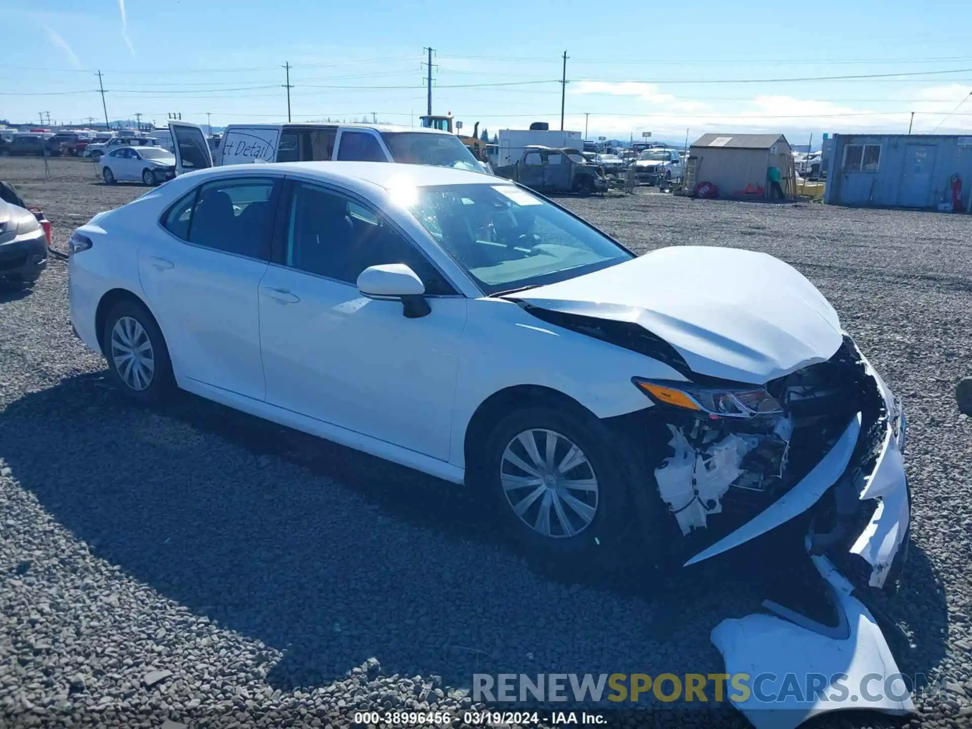 1 Photograph of a damaged car 4T1C31AKXPU609220 TOYOTA CAMRY 2023