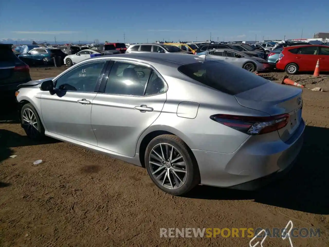 2 Photograph of a damaged car 4T1F11BK8PU078181 TOYOTA CAMRY 2023