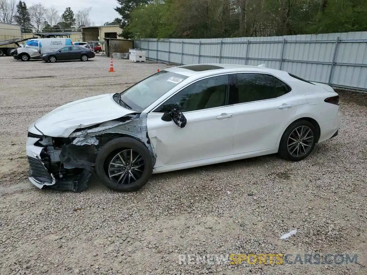 1 Photograph of a damaged car 4T1F31AK9PU046254 TOYOTA CAMRY 2023