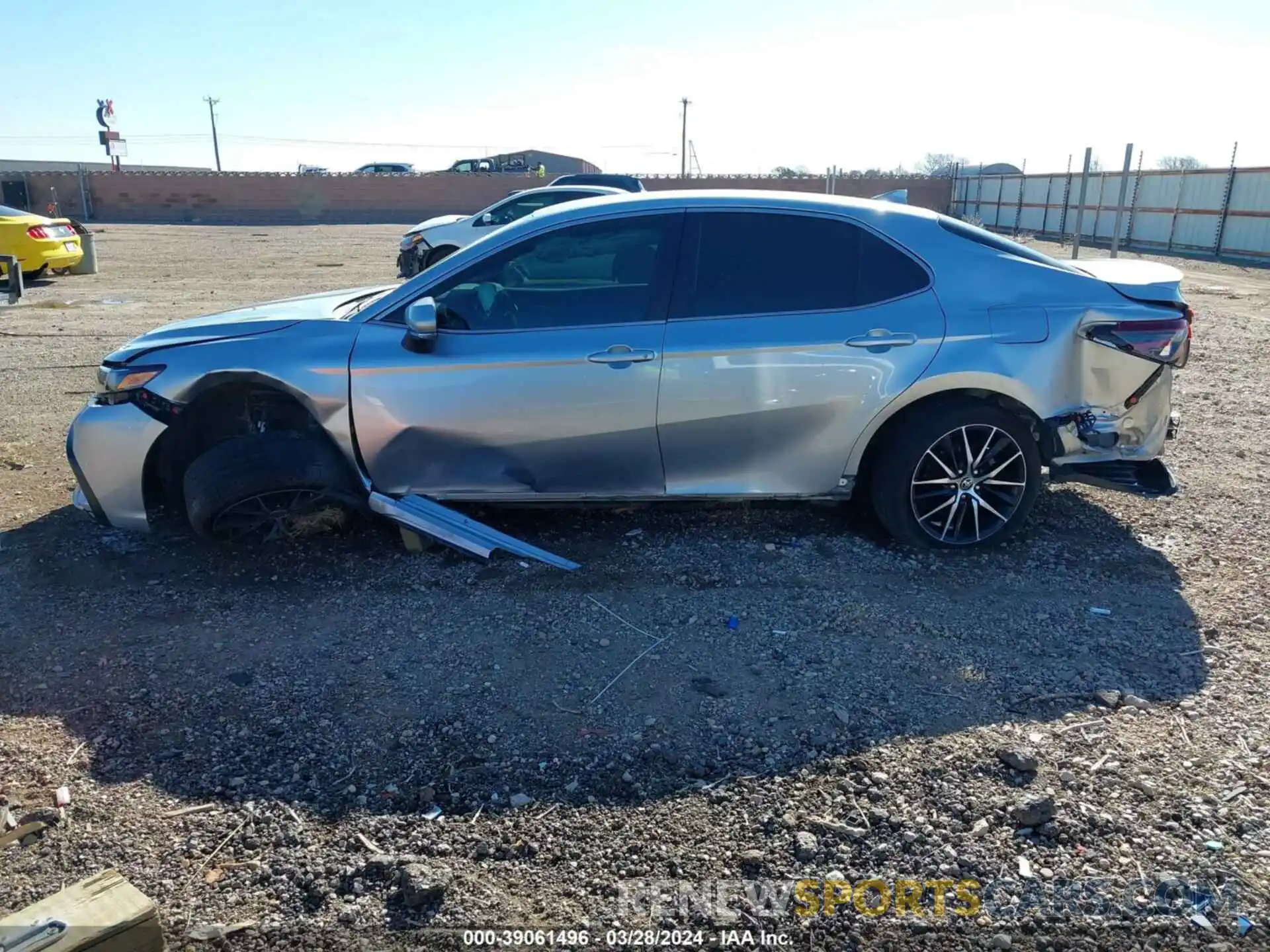 14 Photograph of a damaged car 4T1G11AK0PU743855 TOYOTA CAMRY 2023