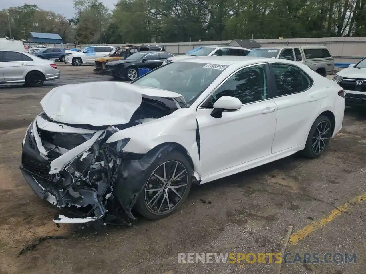 1 Photograph of a damaged car 4T1G11AK1PU188298 TOYOTA CAMRY 2023