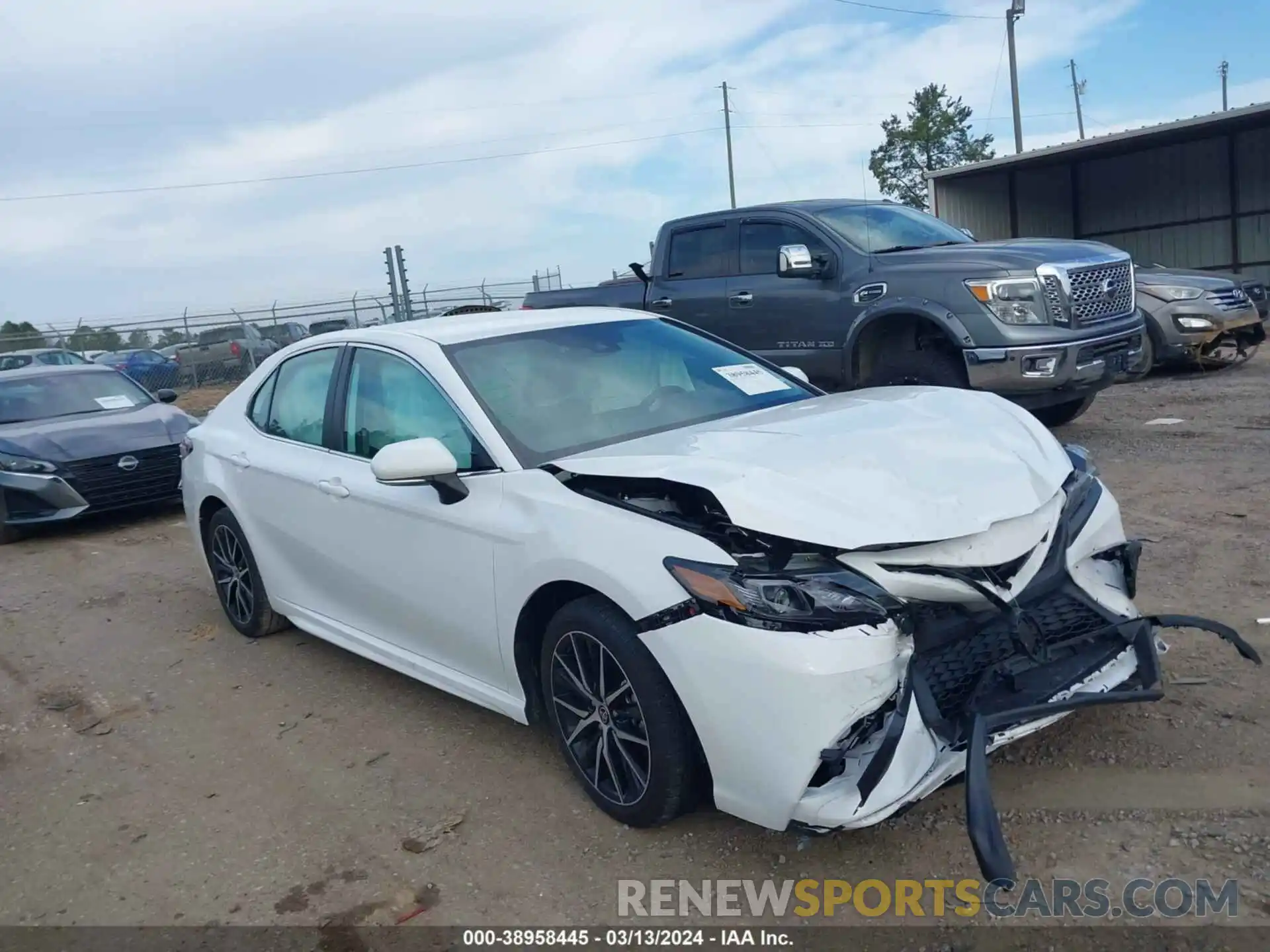 1 Photograph of a damaged car 4T1G11AK1PU767632 TOYOTA CAMRY 2023