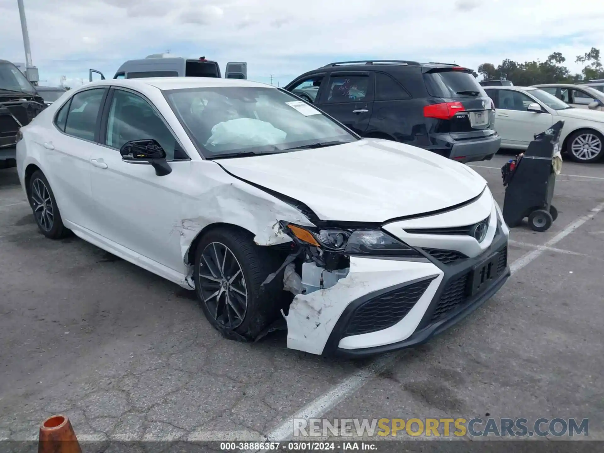 1 Photograph of a damaged car 4T1G11AK1PU835900 TOYOTA CAMRY 2023