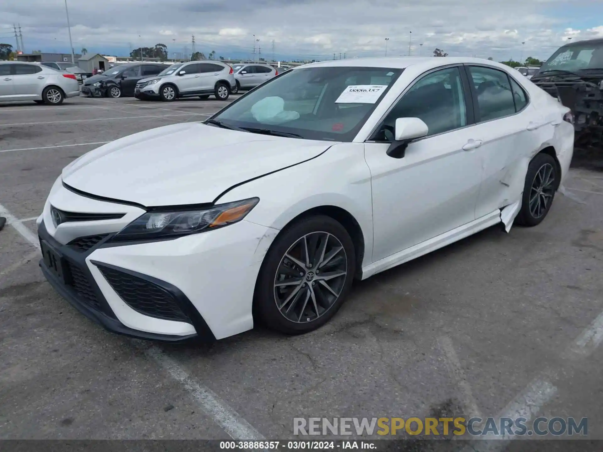 2 Photograph of a damaged car 4T1G11AK1PU835900 TOYOTA CAMRY 2023