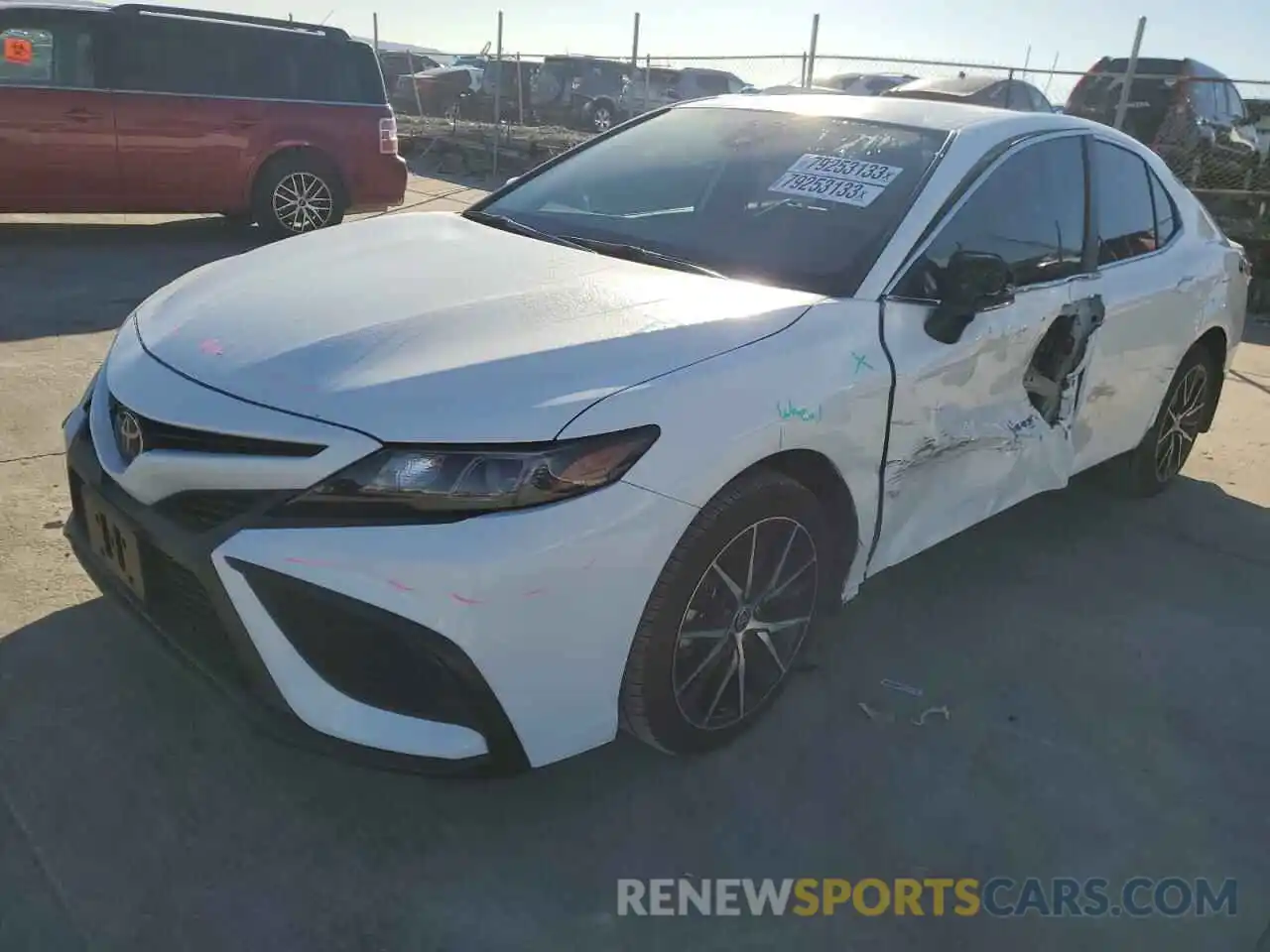 1 Photograph of a damaged car 4T1G11AK2PU772046 TOYOTA CAMRY 2023