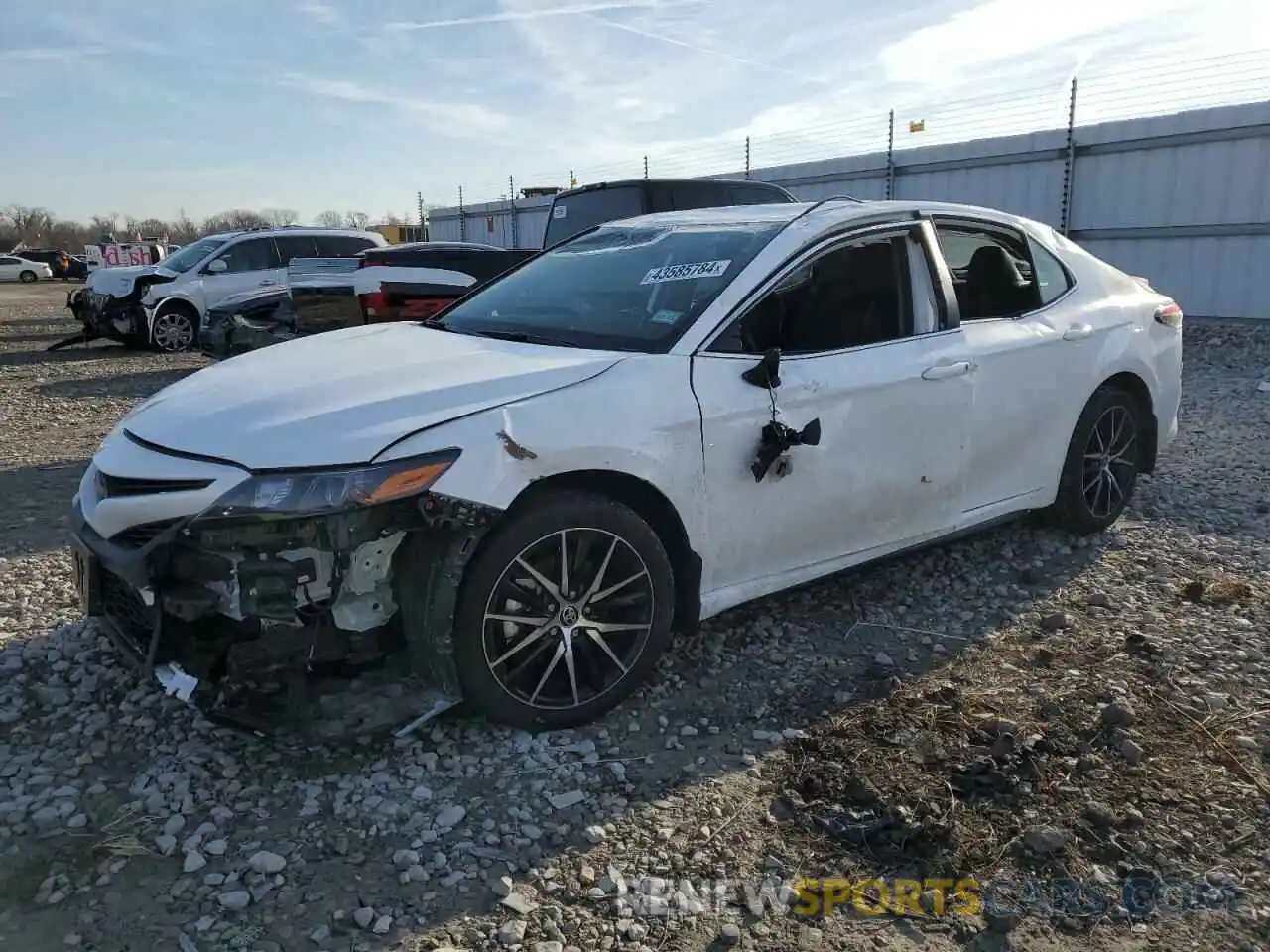 1 Photograph of a damaged car 4T1G11AK2PU790305 TOYOTA CAMRY 2023