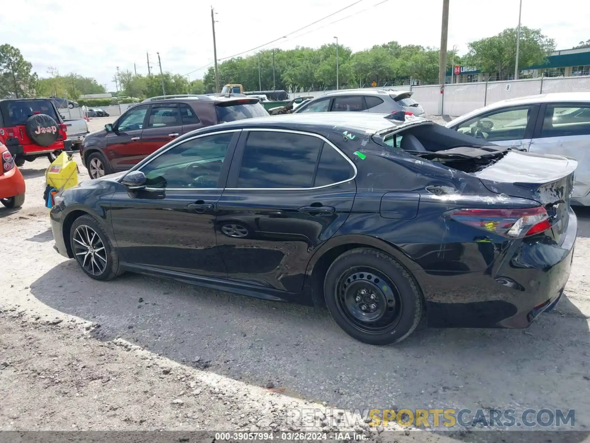 14 Photograph of a damaged car 4T1G11AK3PU095640 TOYOTA CAMRY 2023