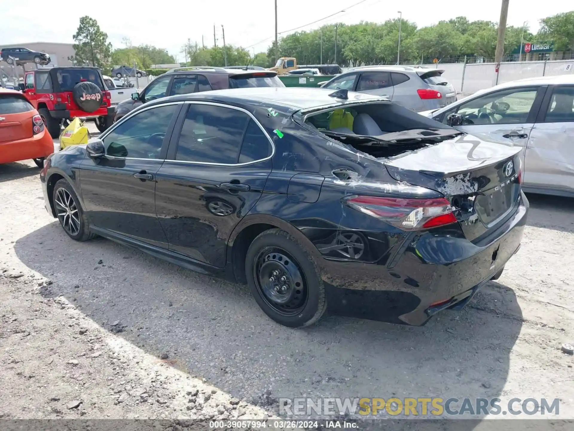 3 Photograph of a damaged car 4T1G11AK3PU095640 TOYOTA CAMRY 2023