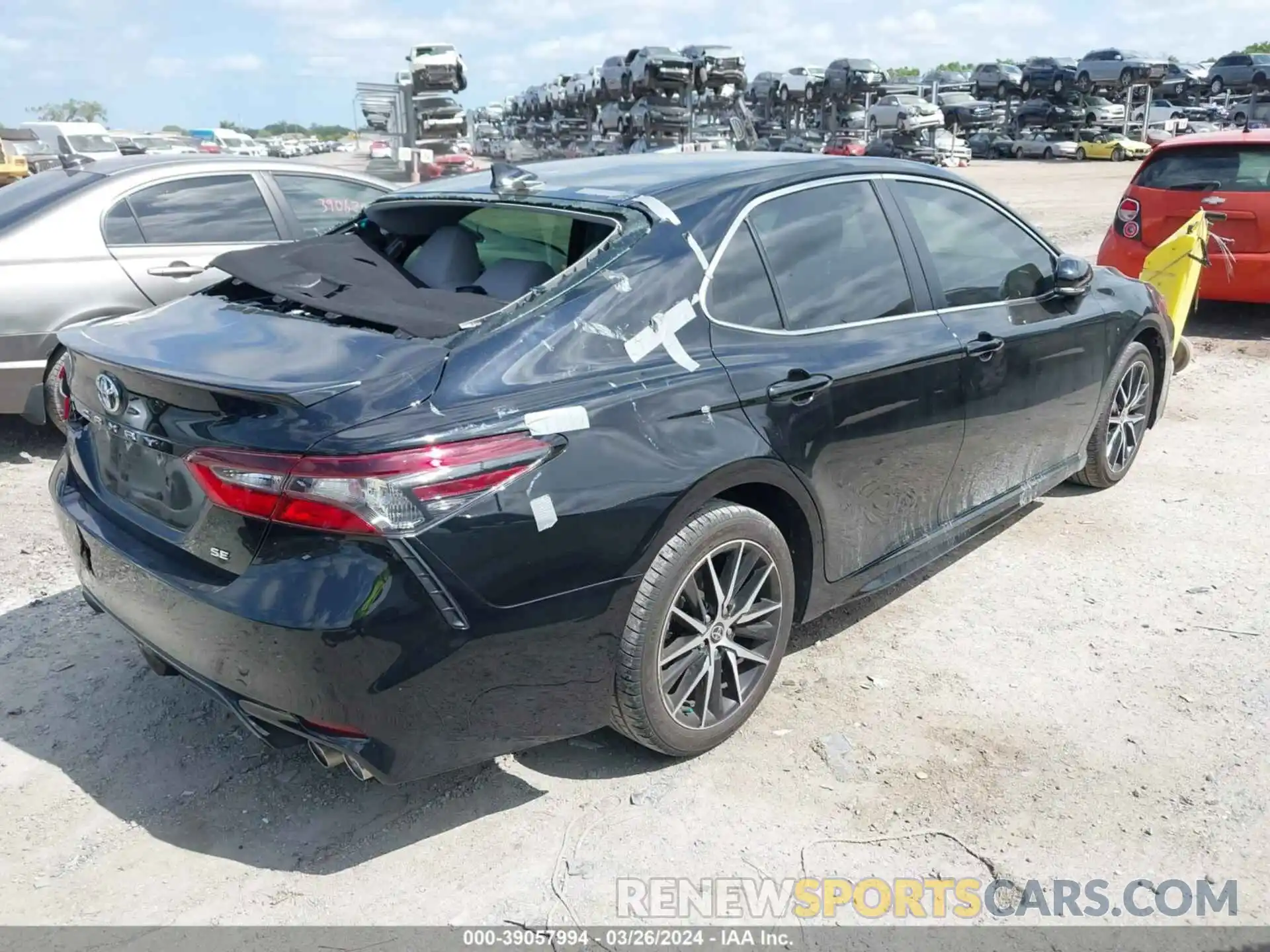 4 Photograph of a damaged car 4T1G11AK3PU095640 TOYOTA CAMRY 2023