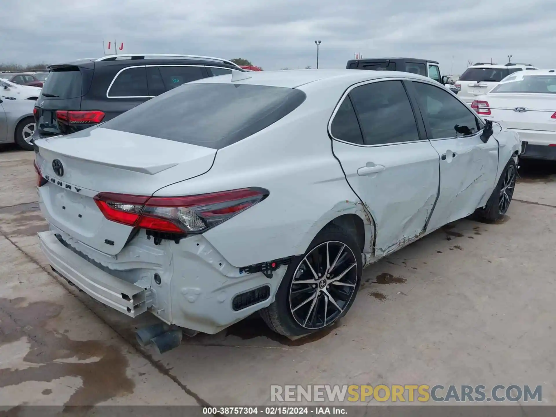 4 Photograph of a damaged car 4T1G11AK3PU124960 TOYOTA CAMRY 2023