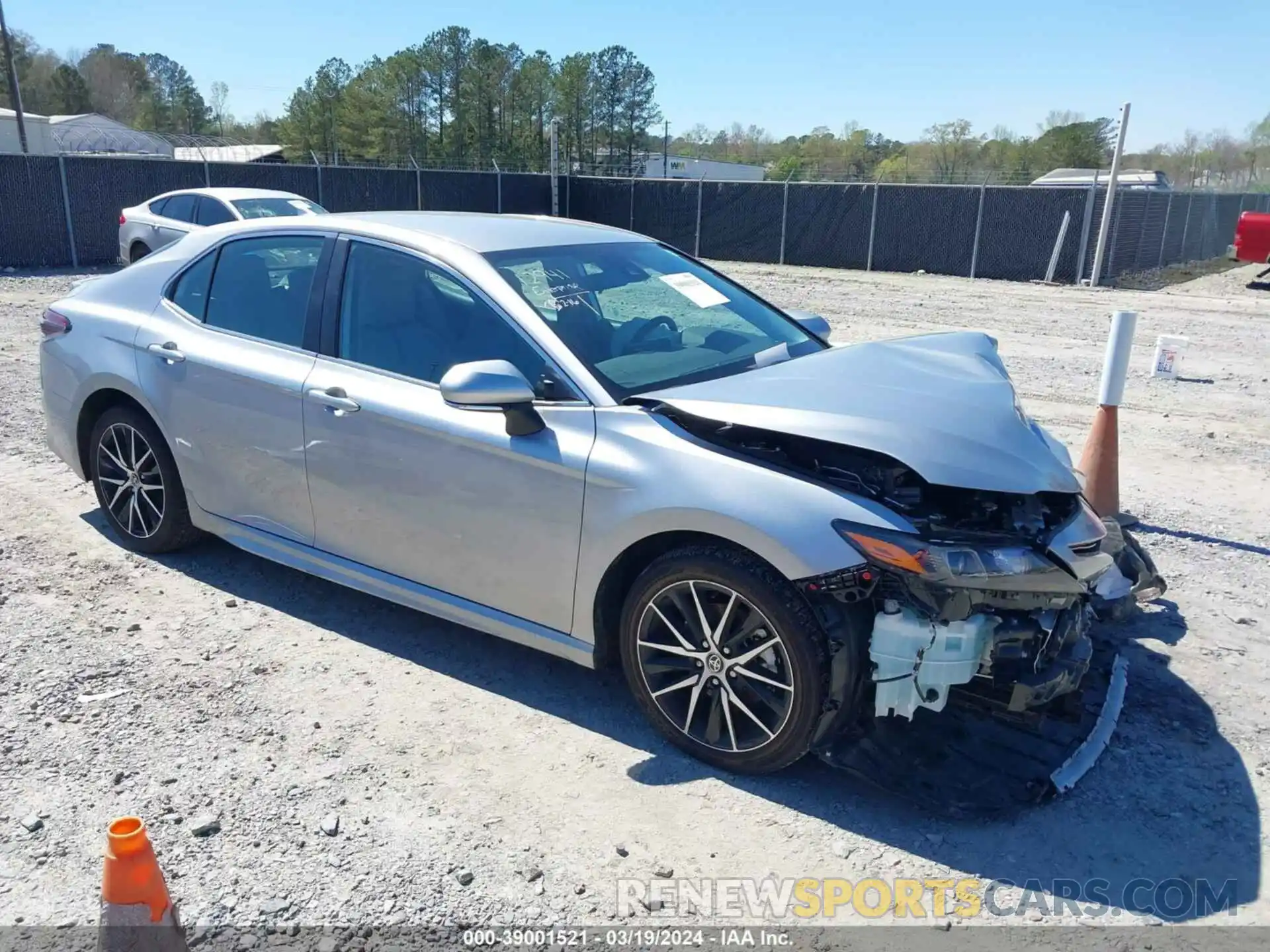 1 Photograph of a damaged car 4T1G11AK3PU793746 TOYOTA CAMRY 2023