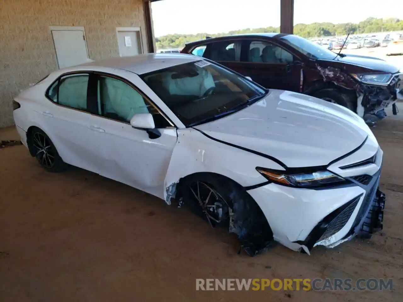 1 Photograph of a damaged car 4T1G11AK4PU079334 TOYOTA CAMRY 2023