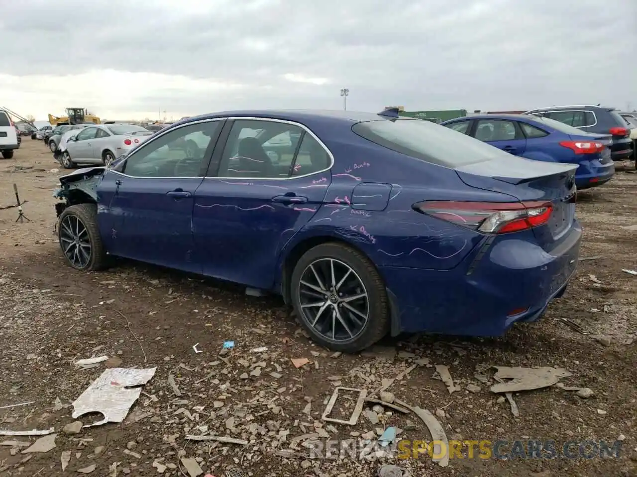 2 Фотография поврежденного автомобиля 4T1G11AK4PU129598 TOYOTA CAMRY 2023