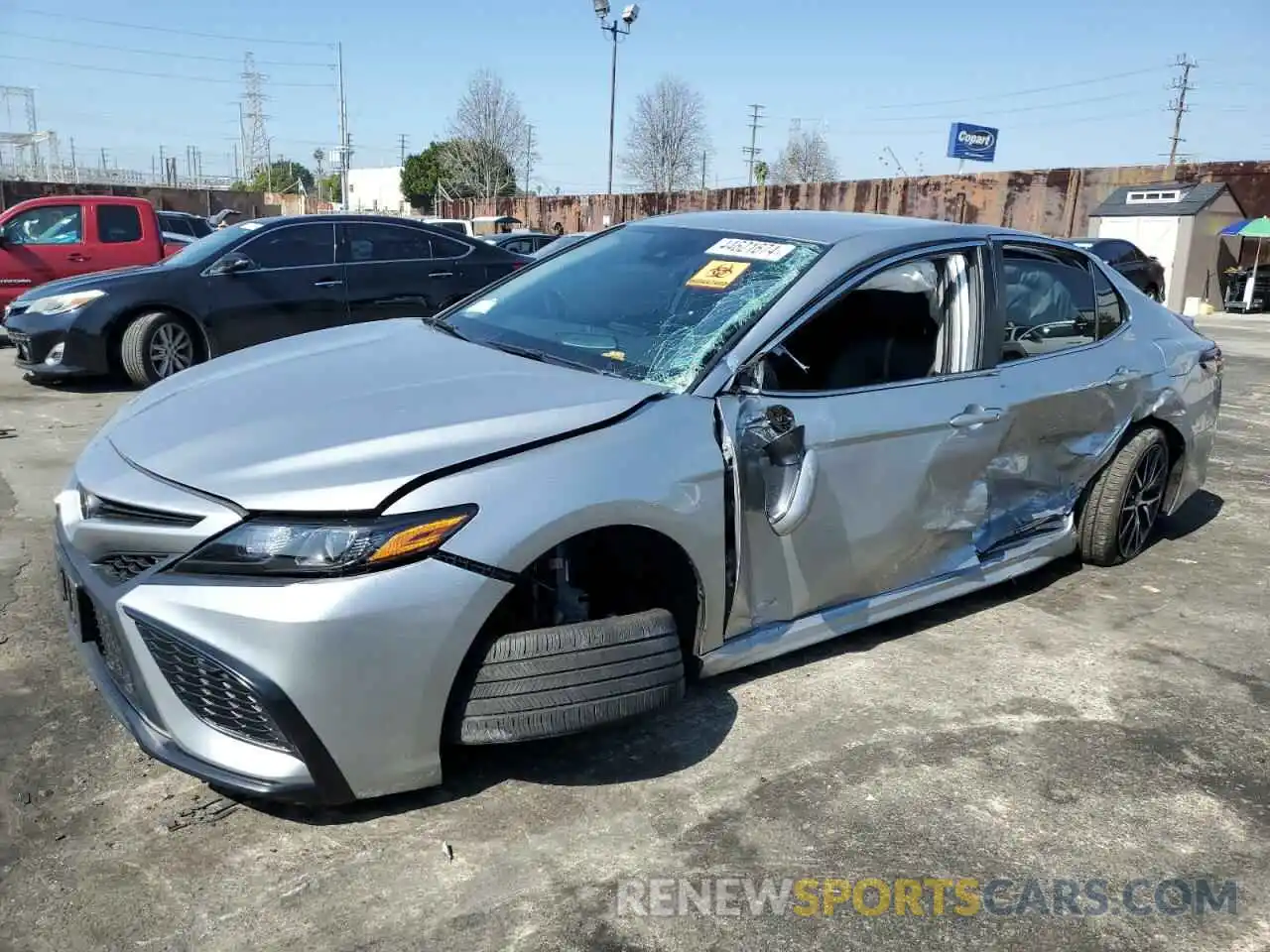 1 Photograph of a damaged car 4T1G11AK5PU738697 TOYOTA CAMRY 2023