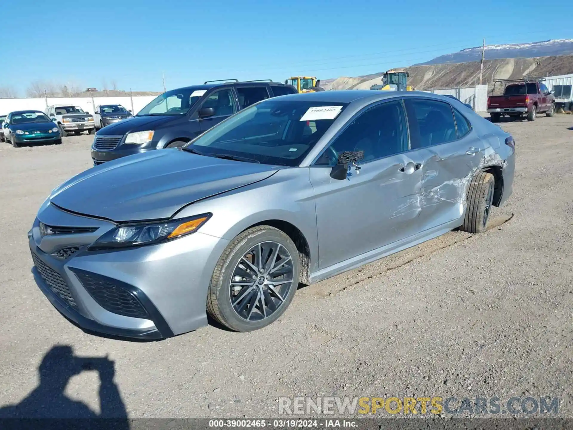 2 Photograph of a damaged car 4T1G11AK5PU749733 TOYOTA CAMRY 2023