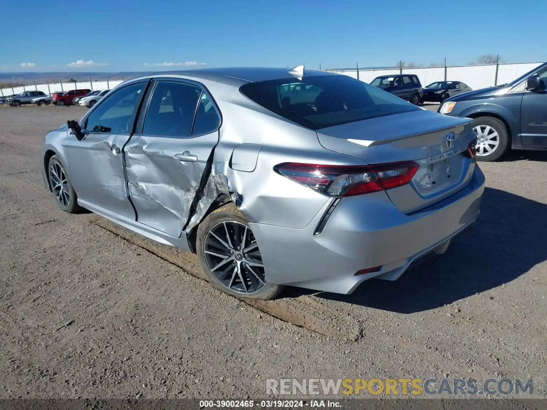 3 Photograph of a damaged car 4T1G11AK5PU749733 TOYOTA CAMRY 2023