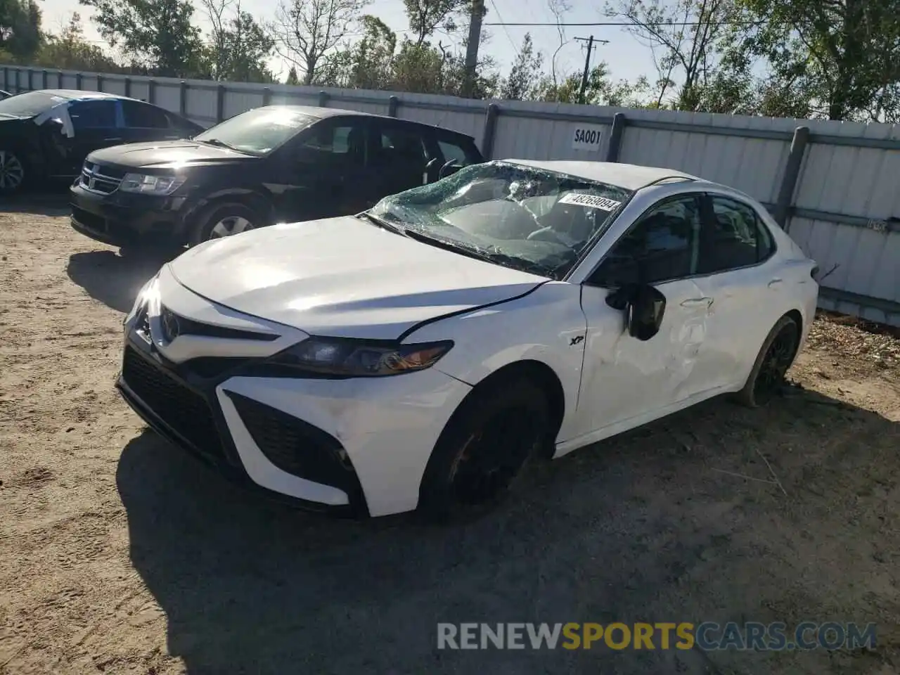 1 Photograph of a damaged car 4T1G11AK5PU793229 TOYOTA CAMRY 2023