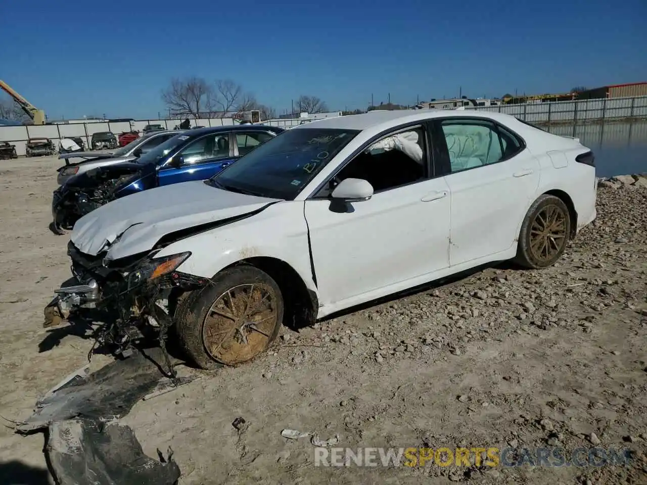 1 Photograph of a damaged car 4T1G11AK5PU822583 TOYOTA CAMRY 2023