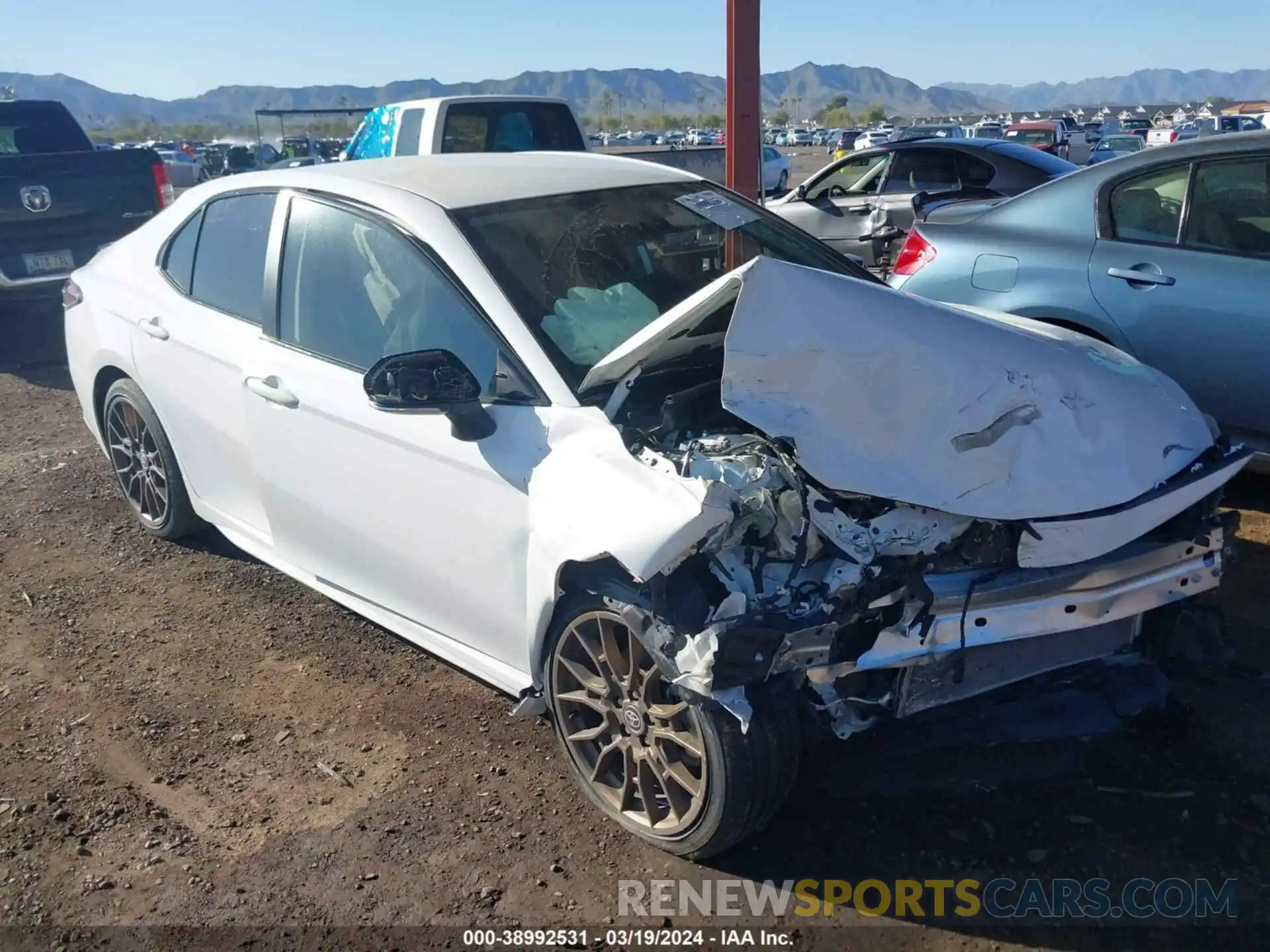 1 Photograph of a damaged car 4T1G11AK6PU110342 TOYOTA CAMRY 2023