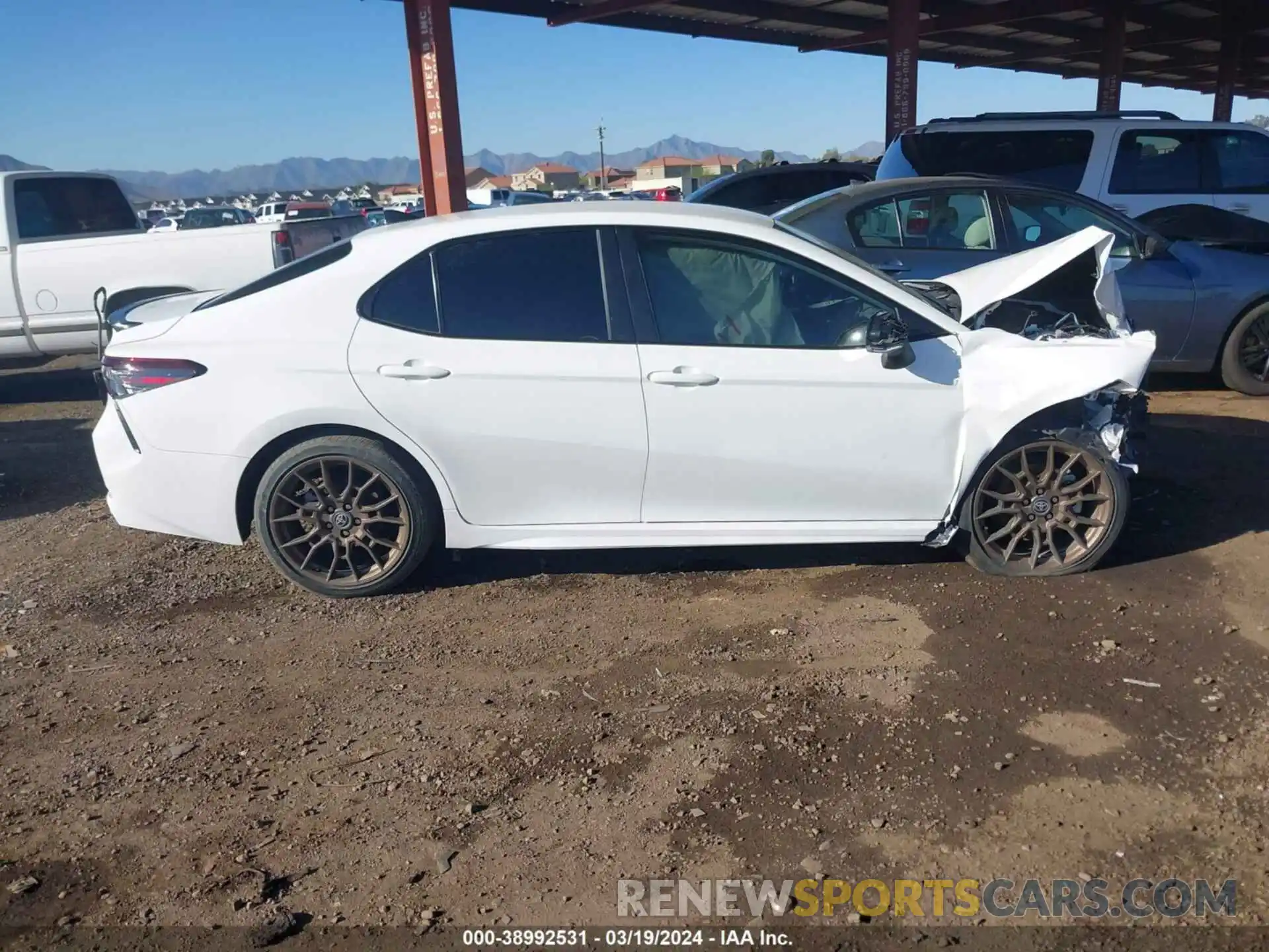 13 Photograph of a damaged car 4T1G11AK6PU110342 TOYOTA CAMRY 2023