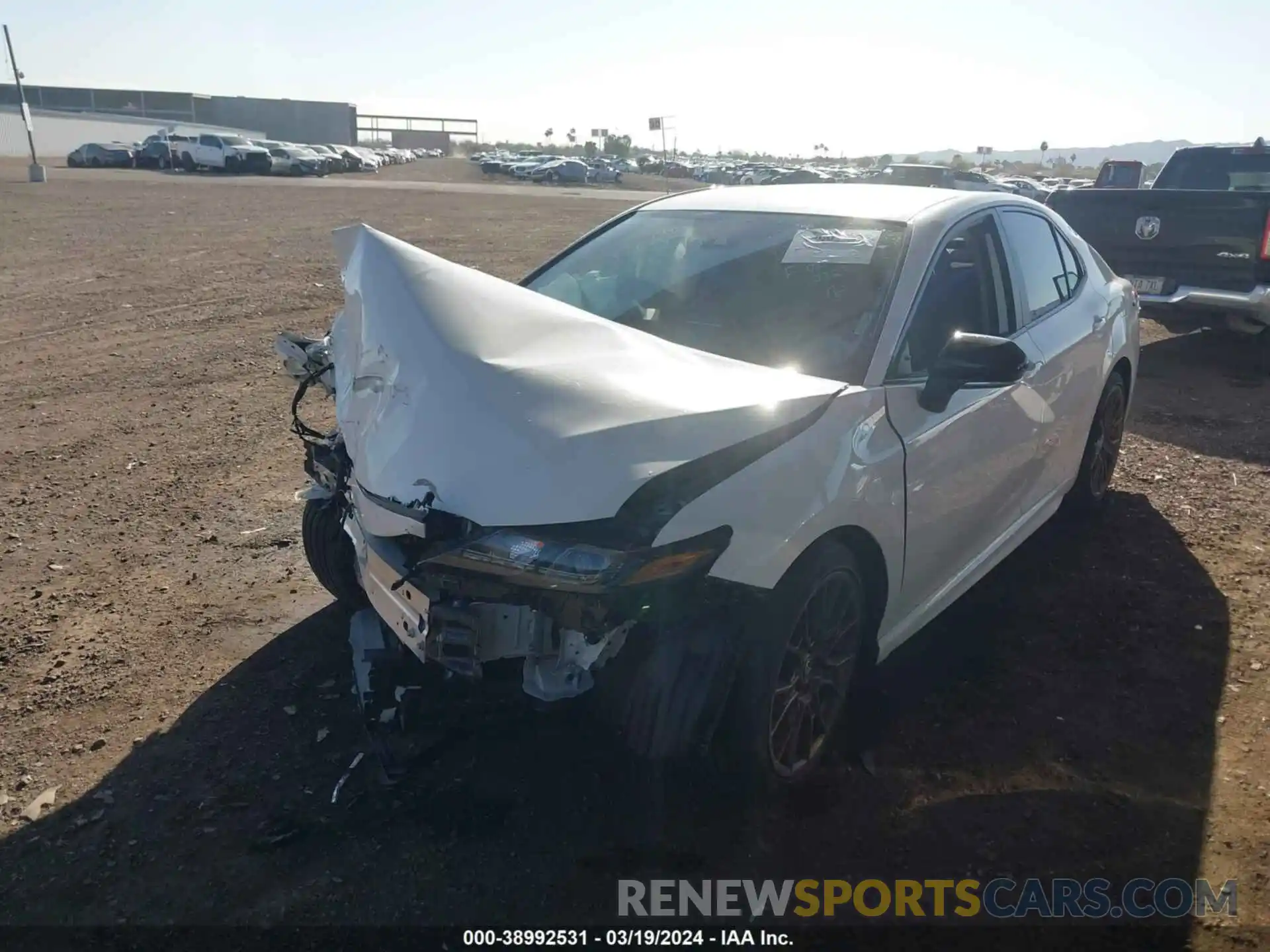 2 Photograph of a damaged car 4T1G11AK6PU110342 TOYOTA CAMRY 2023