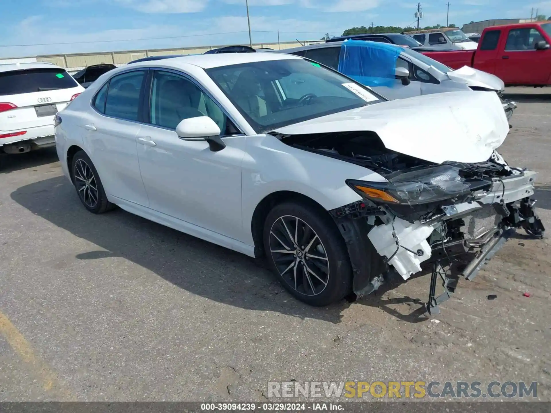 1 Photograph of a damaged car 4T1G11AK6PU741950 TOYOTA CAMRY 2023