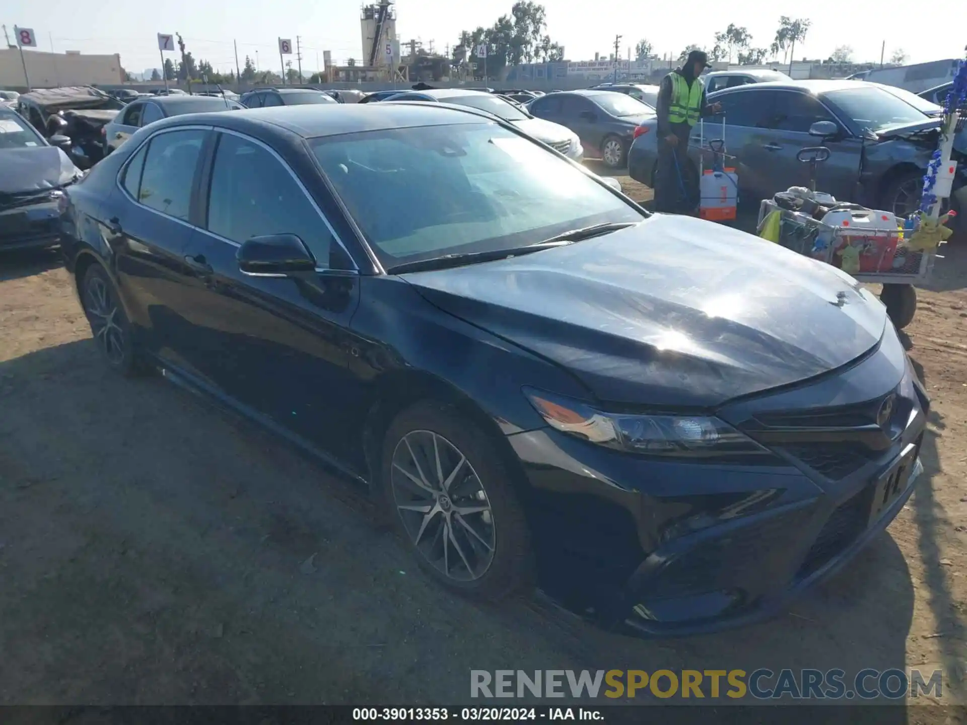 1 Photograph of a damaged car 4T1G11AK7PU149845 TOYOTA CAMRY 2023