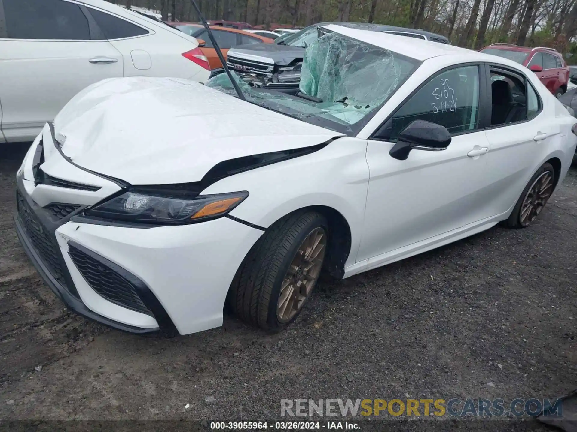 2 Photograph of a damaged car 4T1G11AK7PU165107 TOYOTA CAMRY 2023