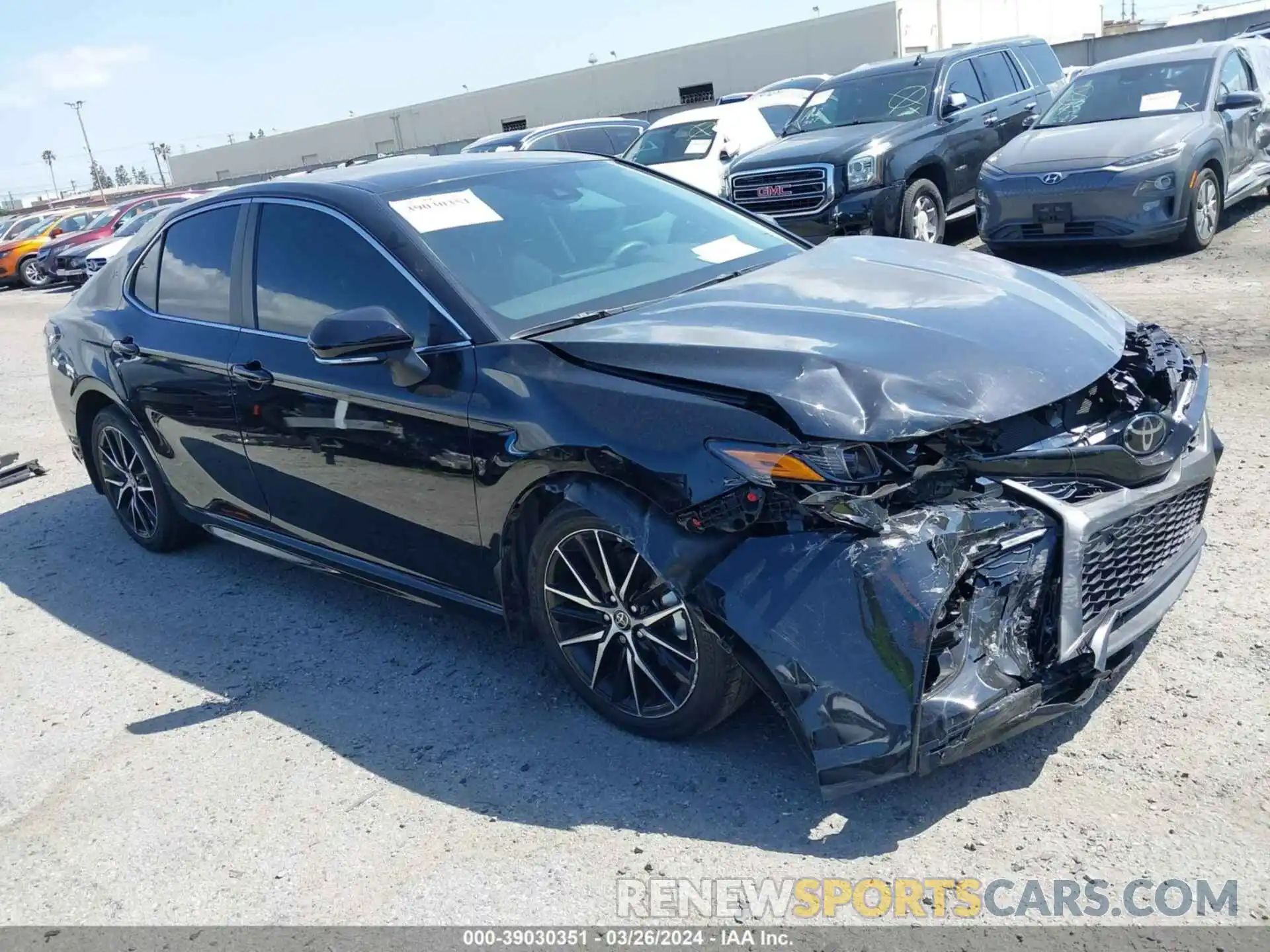 1 Photograph of a damaged car 4T1G11AK7PU756912 TOYOTA CAMRY 2023