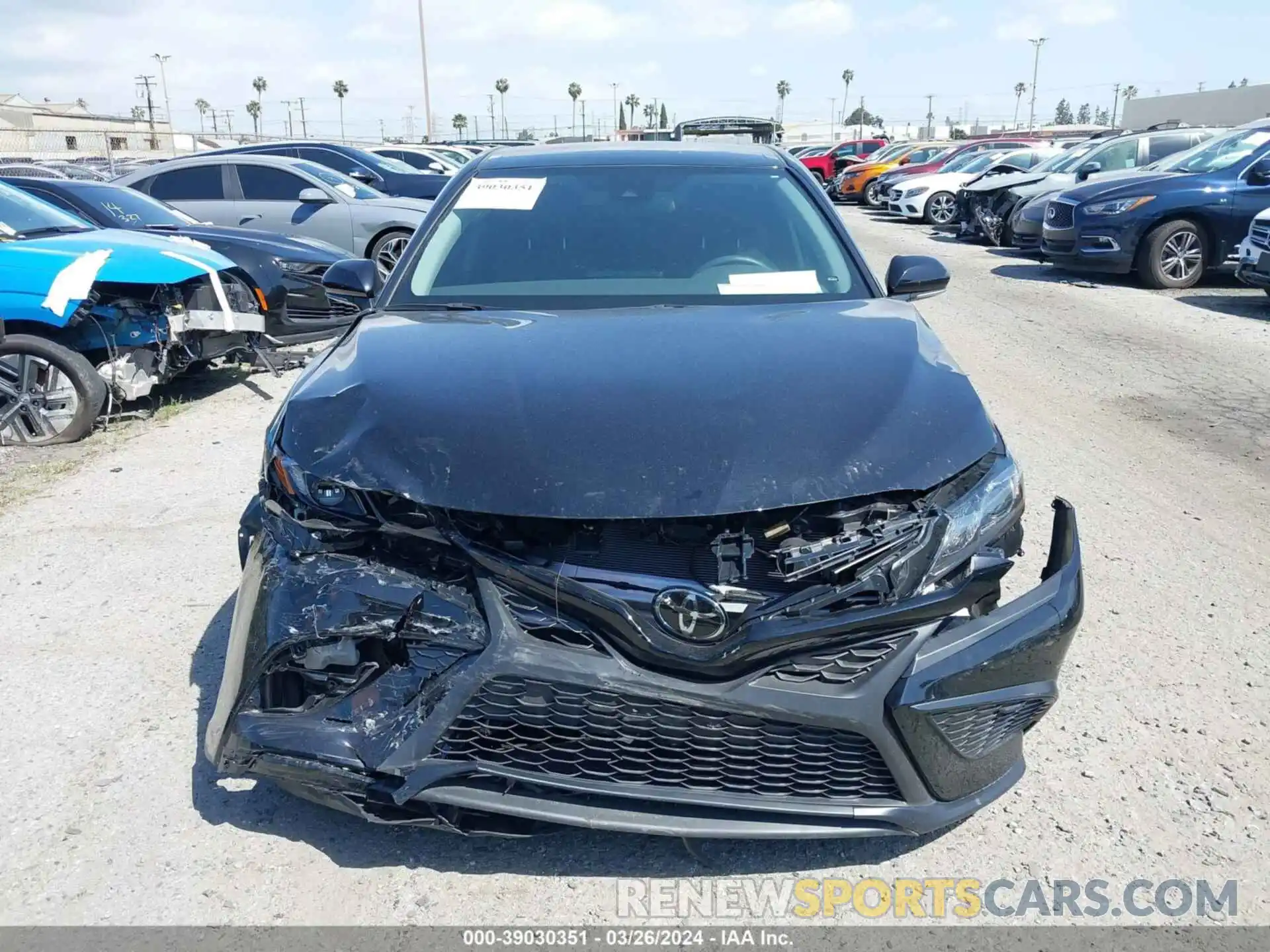 13 Photograph of a damaged car 4T1G11AK7PU756912 TOYOTA CAMRY 2023