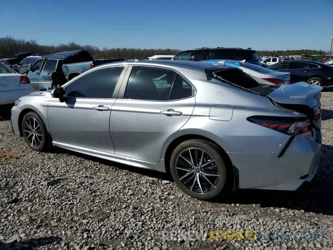 2 Photograph of a damaged car 4T1G11AK7PU828305 TOYOTA CAMRY 2023